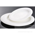 sushi side promotional pure white qualified oval plate